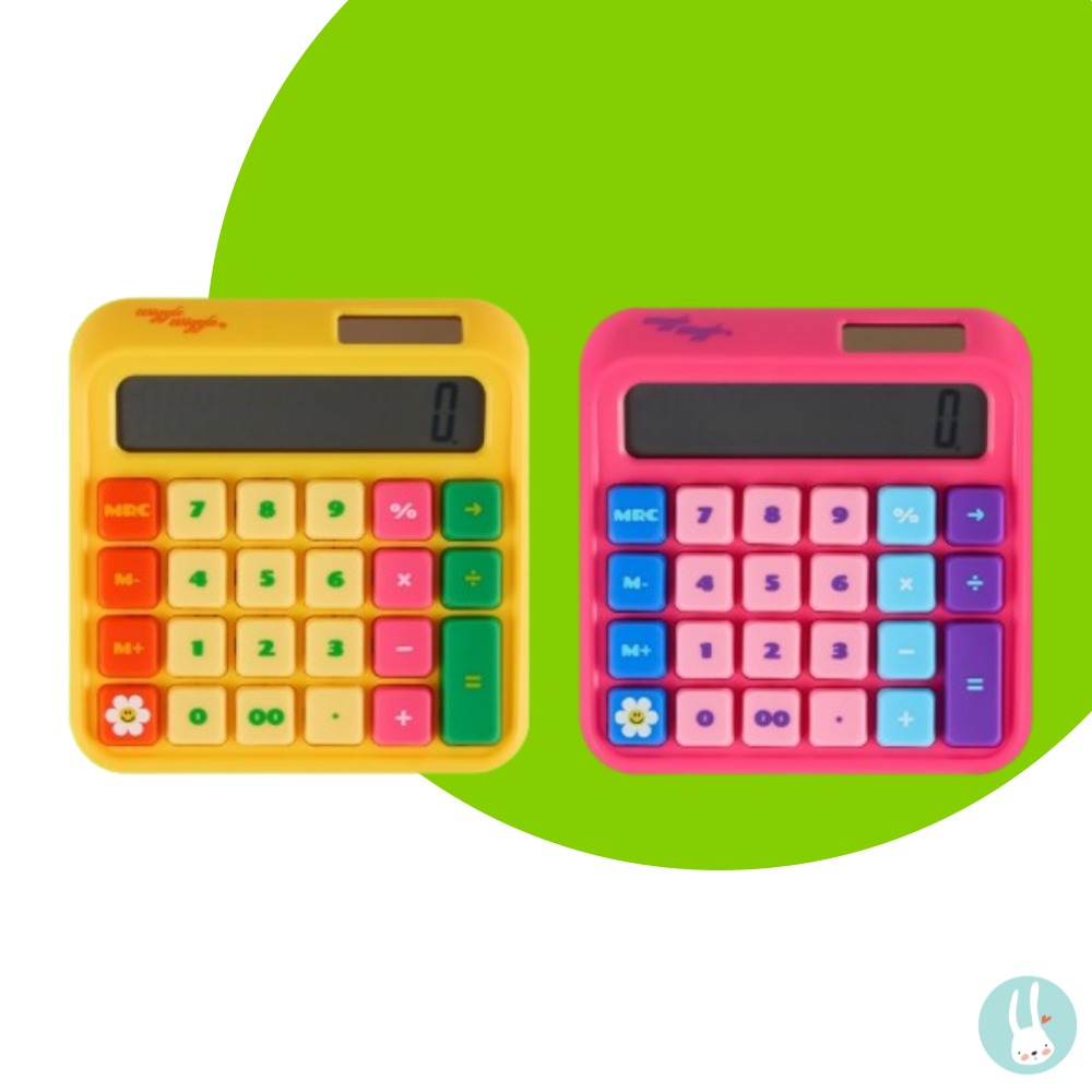 Wiggle Wiggle NEW Electronic Calculator เครื่องคิดเลขปุ่มนูน