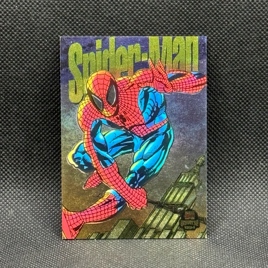 1994 Marvel Universe Limited Edition Spider-Man Power Blast 6 ใน 9 การ์ด