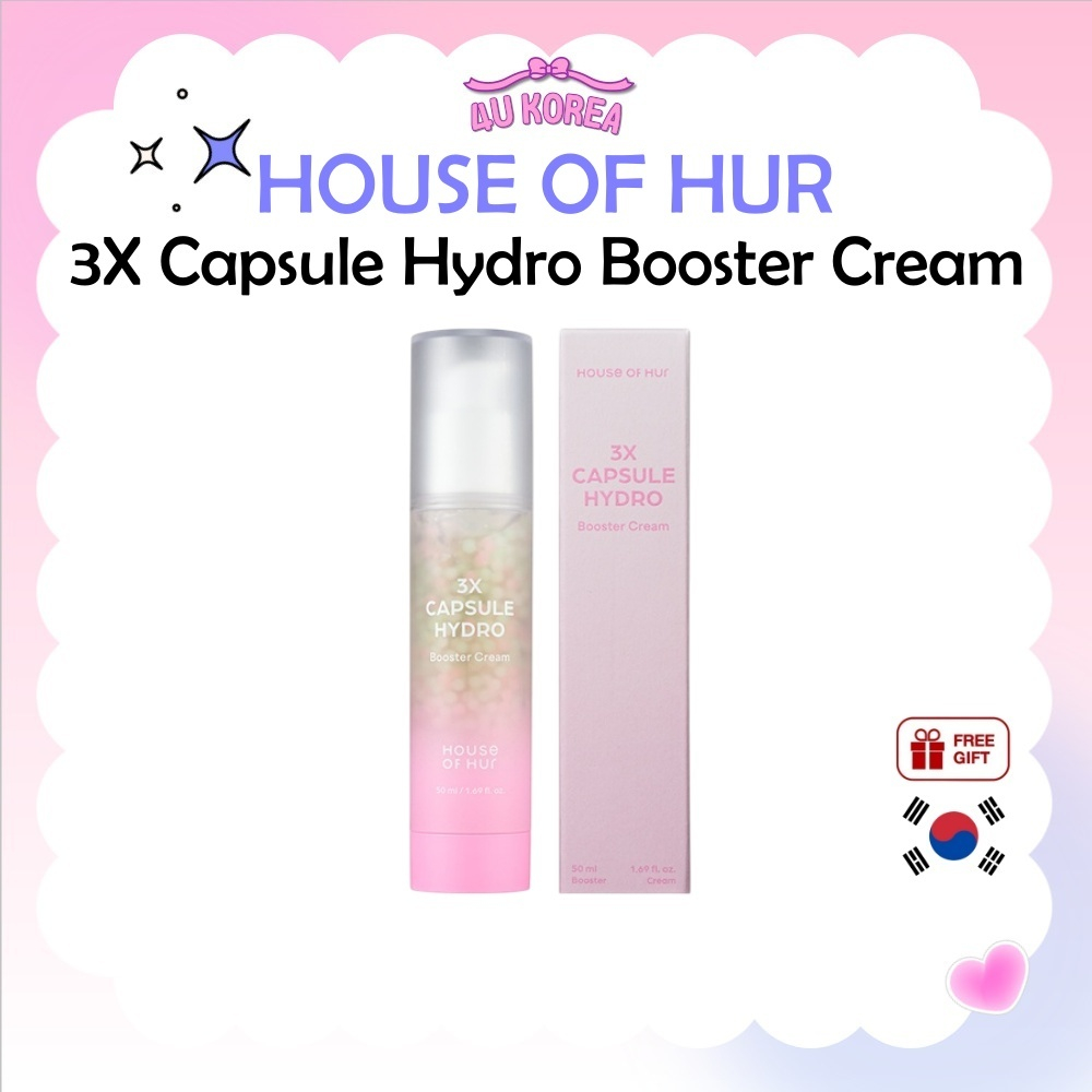 HOUSE OF HUR 3X Capsule Hydro Booster Cream – 50ml / K-BEAUTY