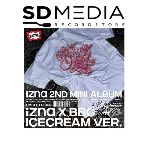 izna  2nd Mini Album - ﻿Not Just Pretty (﻿﻿﻿izna X BBC ICECREAM Ver. (Limited Edition)