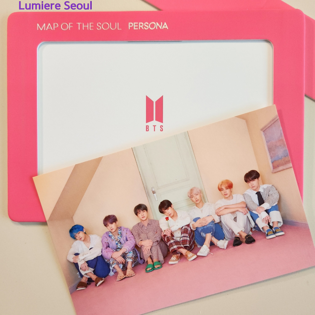 BTS Map Of The Soul 7 / Map Of The Soul Persona อัลบั้มอย่างเป็นทางการ Pre-Order Benefit กรอบรูป + ชุดขาตั้ง