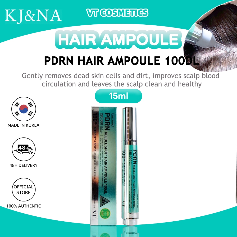 [VT] PDRN Reedle Shot Hair Ampoule 100dL 15ml