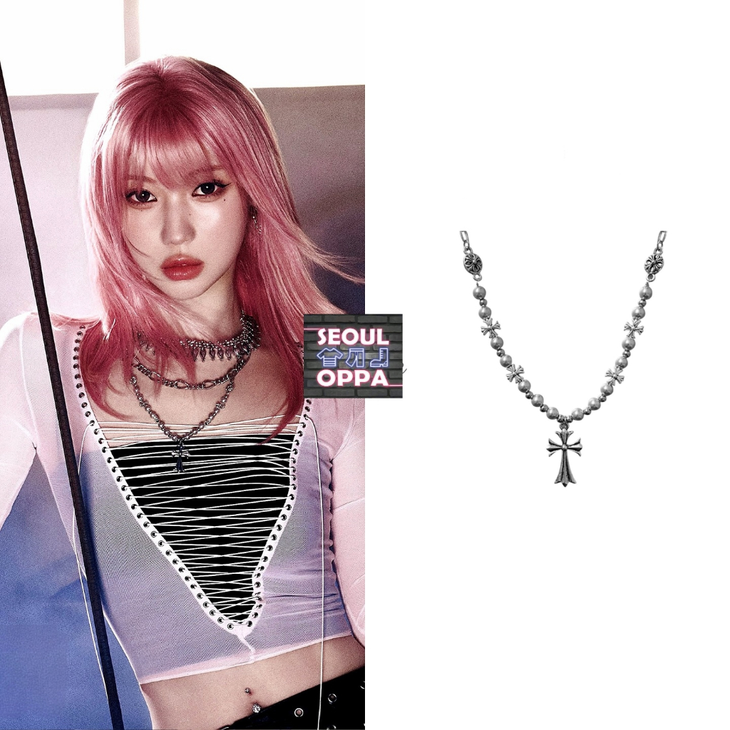 จี้หลายลูกครอส Babymonster ASA แท้ 100%