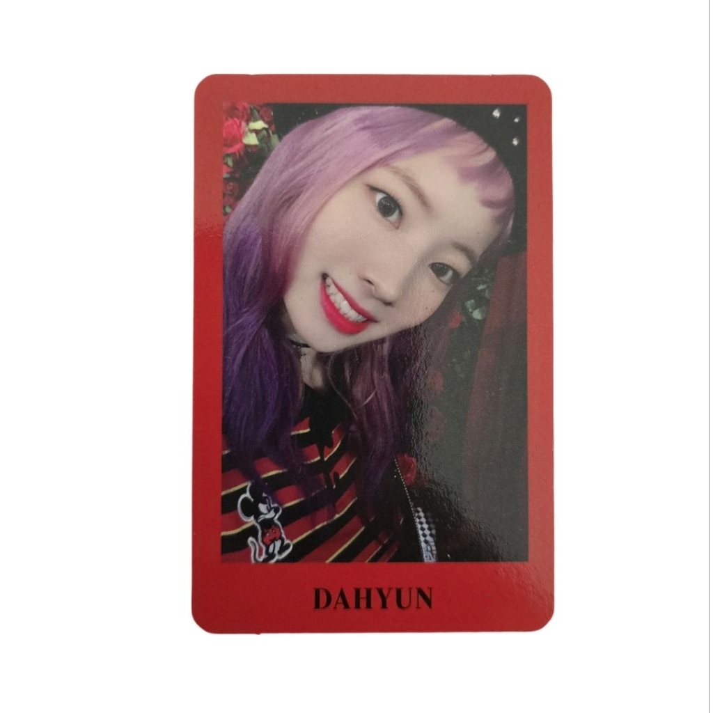 Twice - ใช่หรือใช่ (Dahyun) Photocard