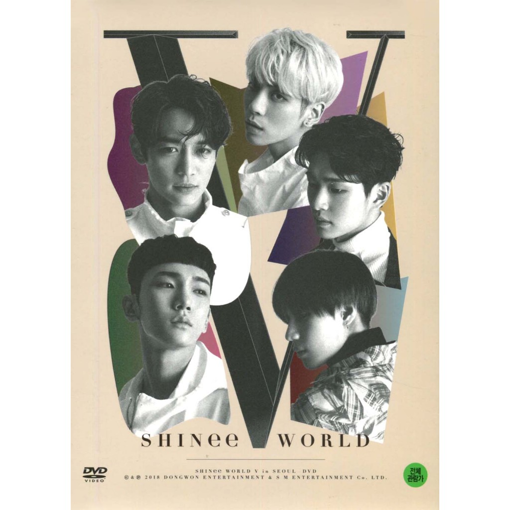 SHINee - SHINee World V in Seoul (2DVD+สมุดโปสการ์ด)