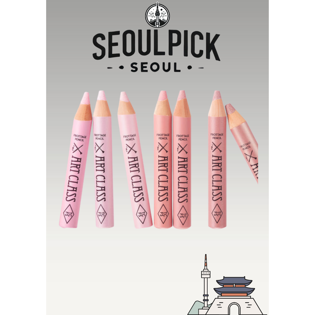 [TOO COOL FOR SCHOOL] ดินสอ Artclass Frottage