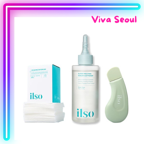 [ILSO] Sebum care collection -Sebum Softener 150ml+40pad/Blackhead remover/Colleling master