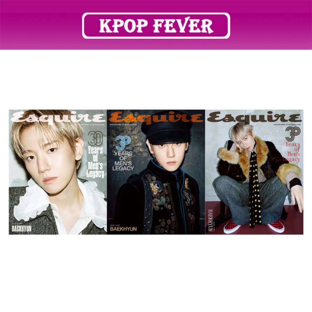 BAEKHYUN ESQUIRE Magazine 2025. 10