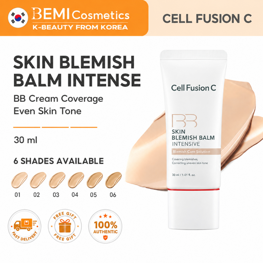 [Cell Fusion C] Skin Blemish Balm Intensive BB Cream 30ml 6Colors - บีบี สกิน เบลมิช บาล์ม อินเทนซีฟ