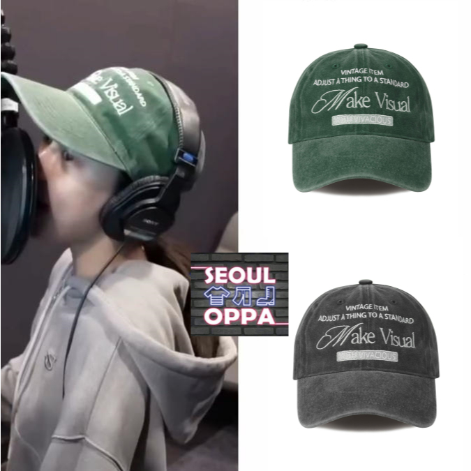 KOREA [ VIVACIOUS ] Make Visual Cap / BABYMONSTER RUKA pick แท้ 100%