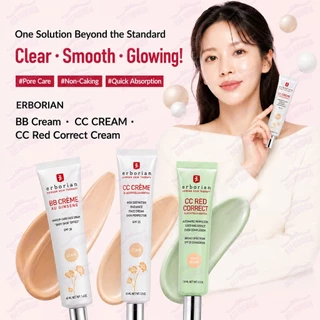 ERBORIAN CC Red Correct Cream / BB Cream Ivory / BB Cream Nude / BB Clair / K-BEAUTY