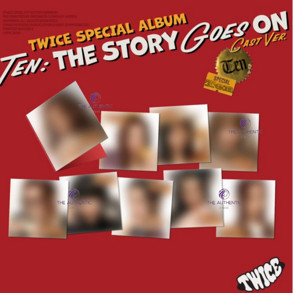 TWICE Special Album, TEN : The Story Goes On (CAST Ver.) (Random Ver.)