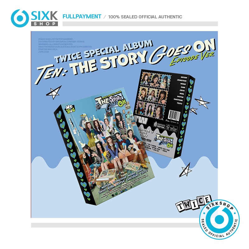 ( EPISODE Ver ) TWICE SPECIAL ALBUM TEN: The Story Goes On