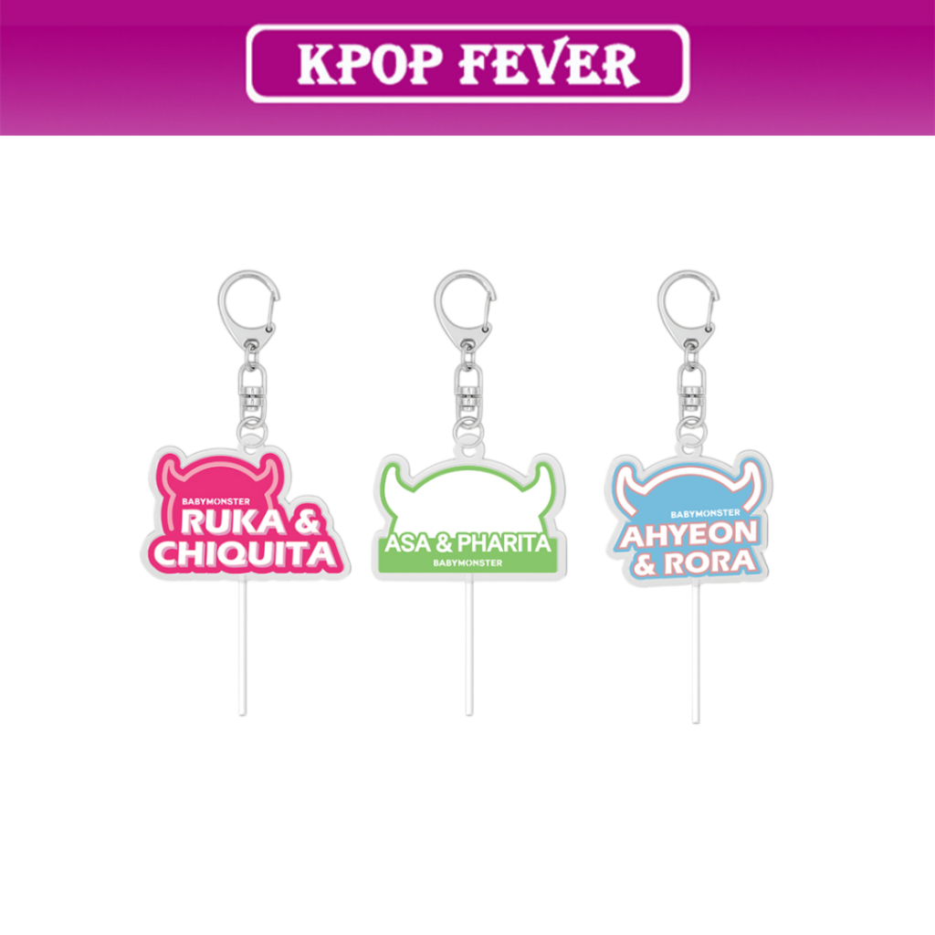 BABYMONSTER [BAEMON HOUSE] MD / ACRYLIC KEYRING SET