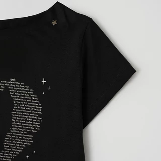 [RONRON] Type Cat Off Shoulder T Shirts / 3colors