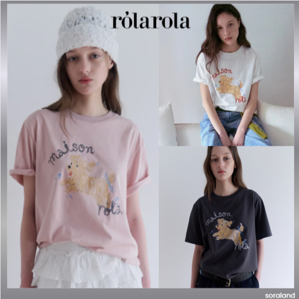 เสื้อยืด ROLAROLA PUPPY FRIENDS 3 สี