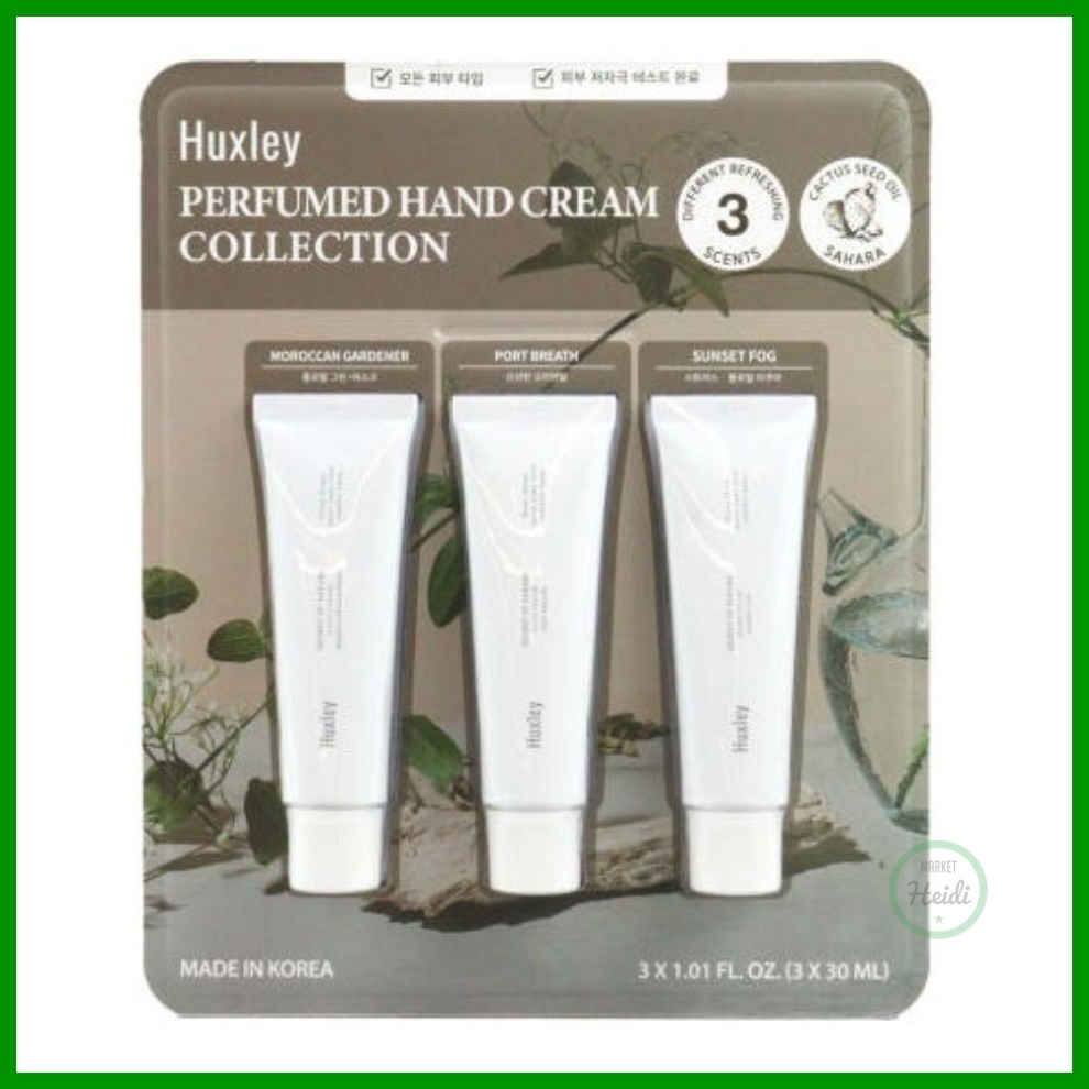 เกาหลี เกาหลี 🇰🇷 Huxley Perfumed Hand Cream Moroccan Gardener 30ml - 3กลิ่น