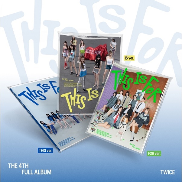 TWICE - อัลบั้ม 4 [ THIS IS FOR ]