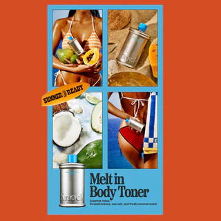 [Knock] MELT IN BODY TONER 300ml / 100ml /100ml SET Body Cream, Lotion & Butter