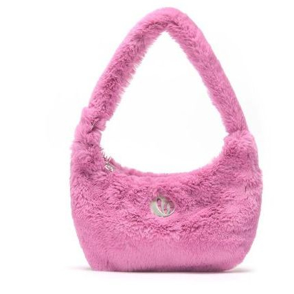 LOTSEYOU Jennie Hobo Bag Casual Daily Hobo Bag สีชมพู 5843201