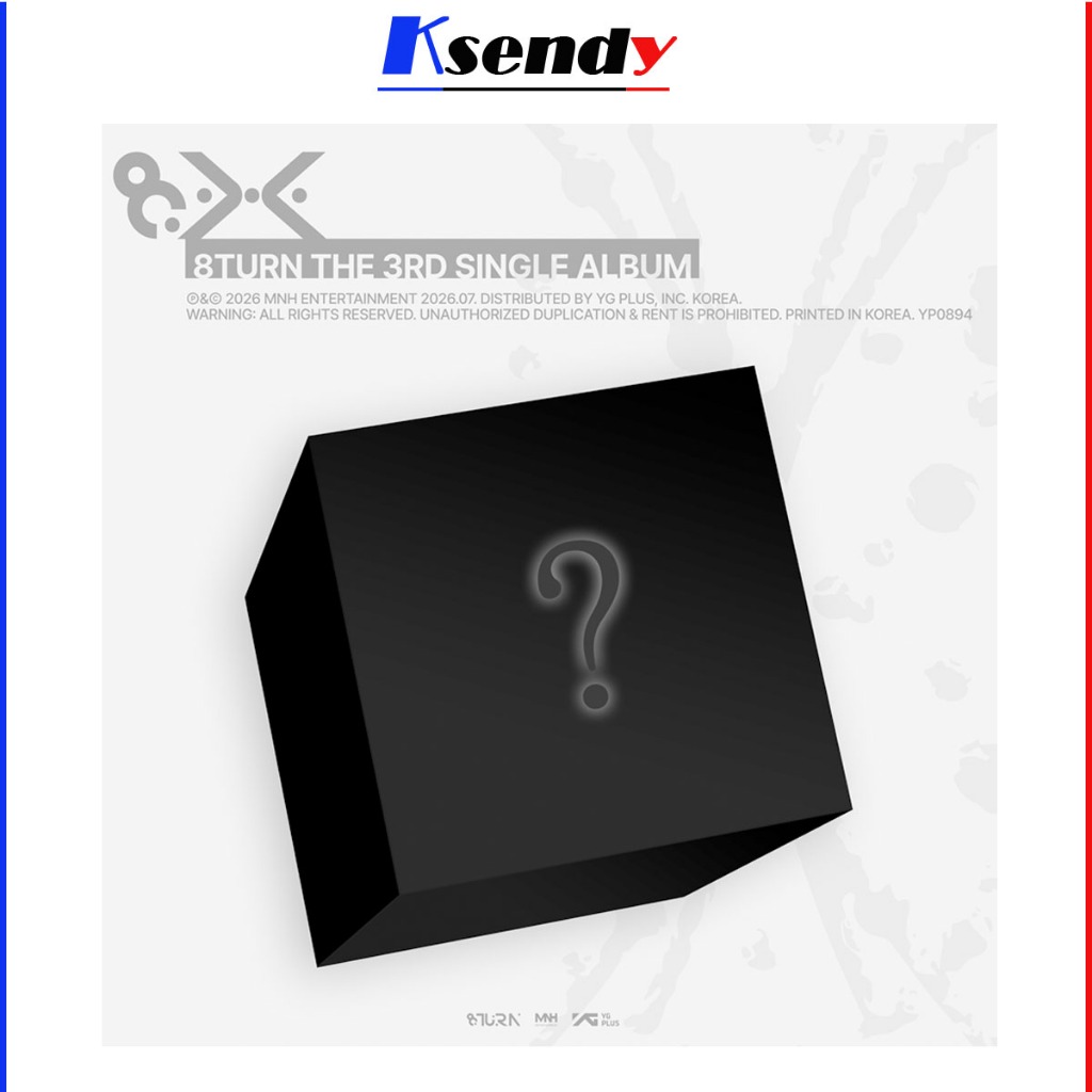 8TURN 3rd Single Album [ 8.X ] BOX Ver.