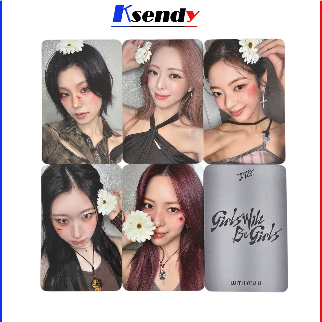 ITZY [ Girls Will Be Girls ] Official Photocard Member set