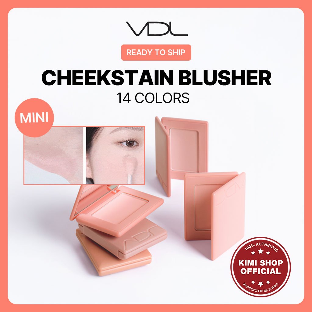 [VDL] MIni Cheekstain Pastel Blush for Cheeks Mini Size 2.7g 4 สี