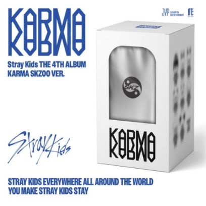K-POP Stray Kids อัลบั้มเต็มความยาวที่สี่กุญแจ Karma / KARMA SKZOO VER