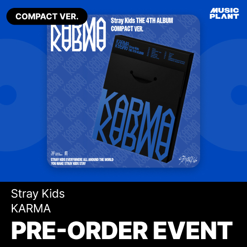 [POB] Stray Kids (SKZ) - อัลบั้มเต็ม 4 [KARMA] (COMPACT VER.)
