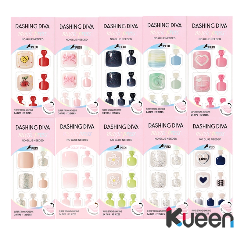 ⚡️ลดล้างสต๊อก⚡️[DASHING DIVA] Magic press Pedi / จัดส่งจากกรุงเทพ