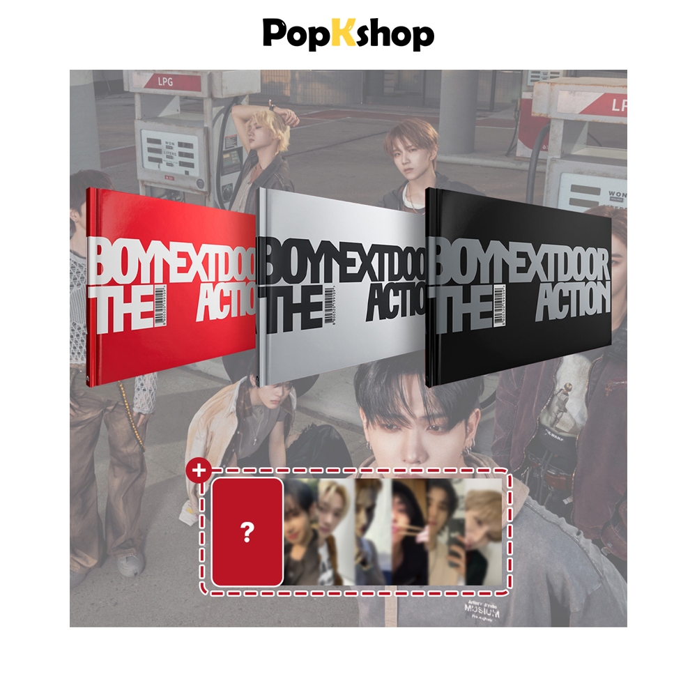[ของแถม] BOYNEXTDOOR BND 5th EP Album [ The Action ] STANDARD ( Play / Loading / Pause ) Ver