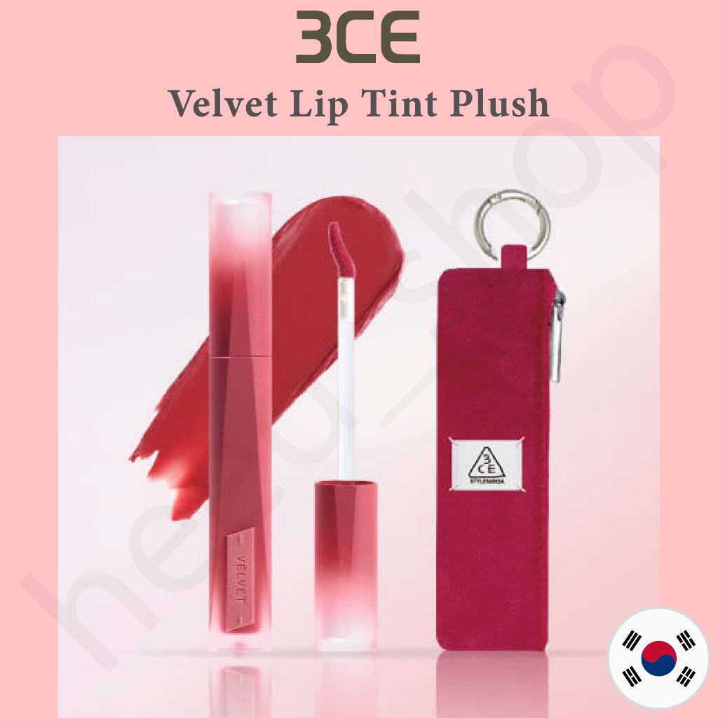 [ 3ce ] Velvet Lip Tint Plush + Pouch