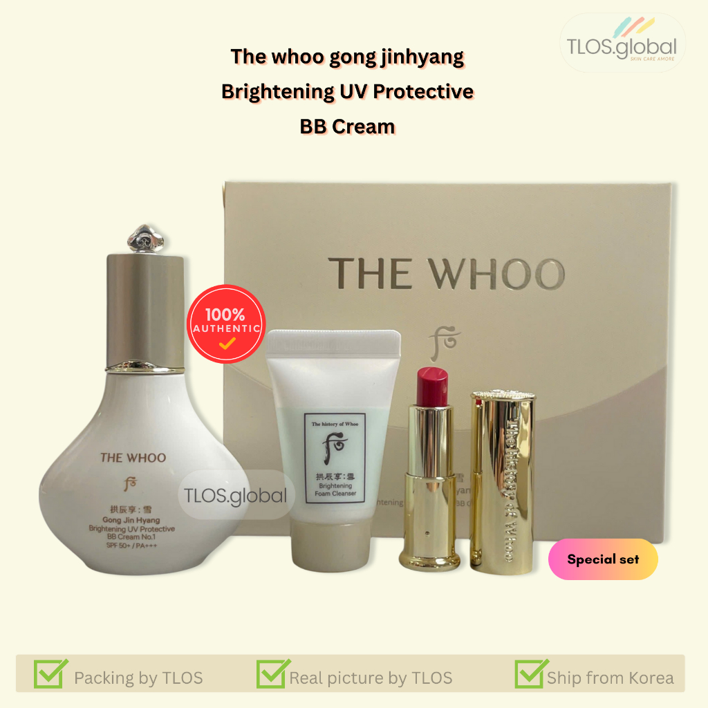 The Whoo Gongjinhyang Brightening UV Protective BB Cream Set 3 ชิ้น