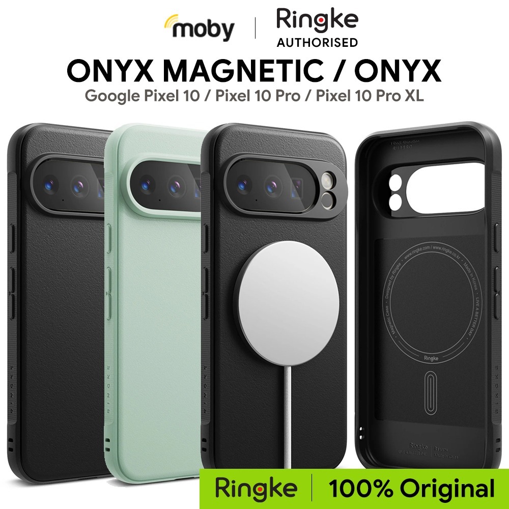 Ringke Google Pixel 10 / Pixel 10 Pro / Pixel 10 Pro XL Case - Onyx Magnetic / Onyx