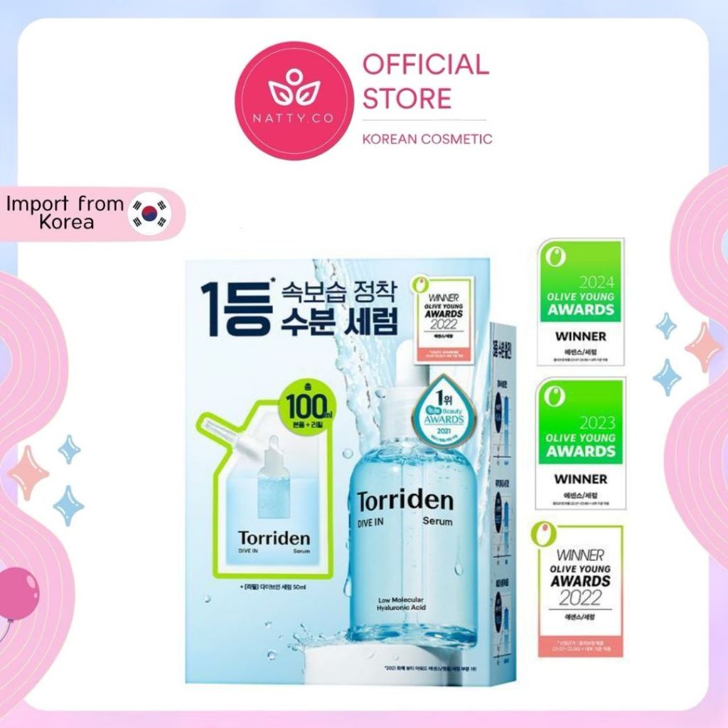 Torriden Dive In Hyaluronic Acid Serum 50ml.