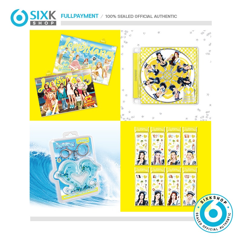 SIXKSHOP✨Hearts2Hearts 2nd Mini Album [Lemon Tang]