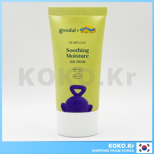 GOODAL Heartleaf Calming Moisture Sun Cream 50ml (ไม่มีกล่อง) พร้อม FREEBIES