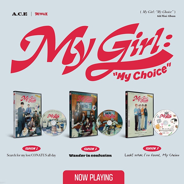 [ZOOROPA] ACE 6th Mini Album My Girl My Choice