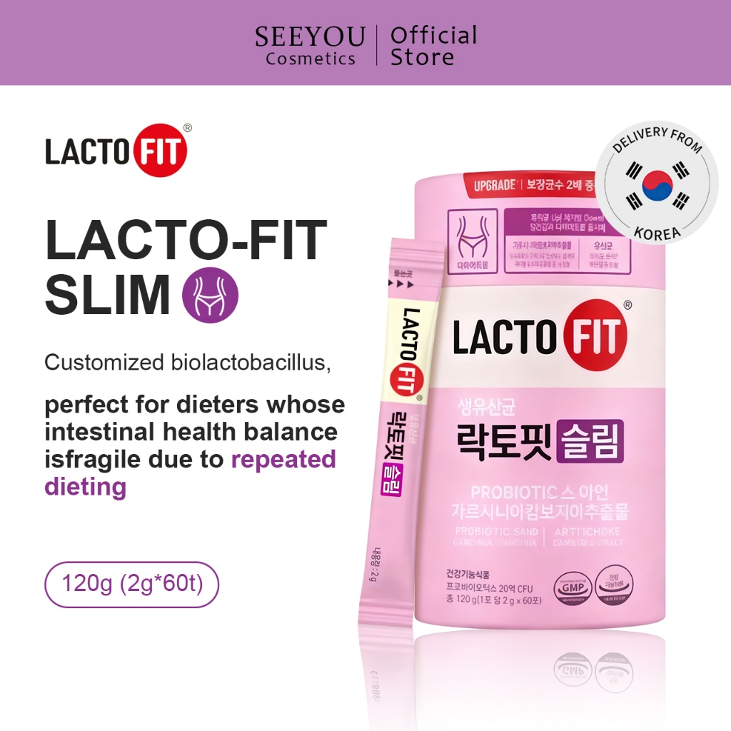 [Lacto-Fit] Probiotic Slim 2g*60 แท่ง