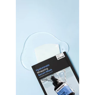 [Official] MEDIHEAL Hyaluronate Wrapping Serum Mask_Hydrate Dewy (10 แผ่น) - เติมและล็อคความชุ่มชื้น สร้างเกราะป้องกันผิว