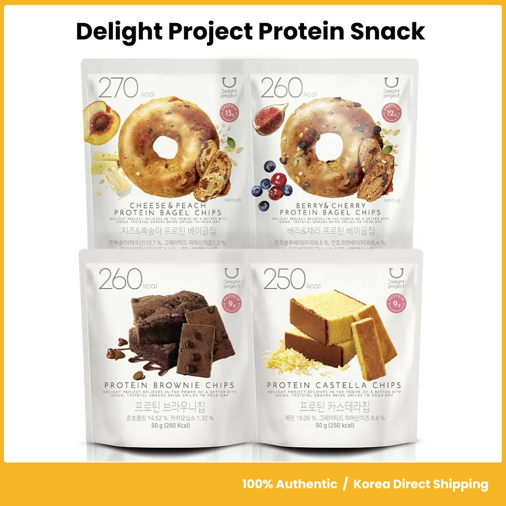 Delight Project Protein Snack Protein Bagel Chip & Bakery Chip