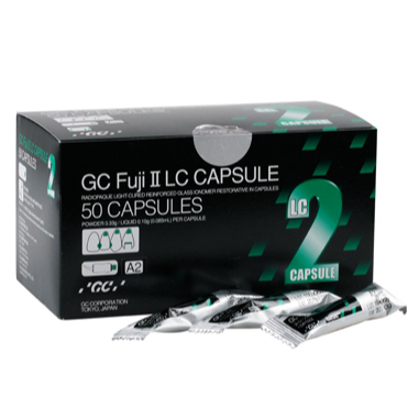 GC Fuji II LC Capsule 50pcs A2 A3 Exp 10/2027+ | Korea Direct
