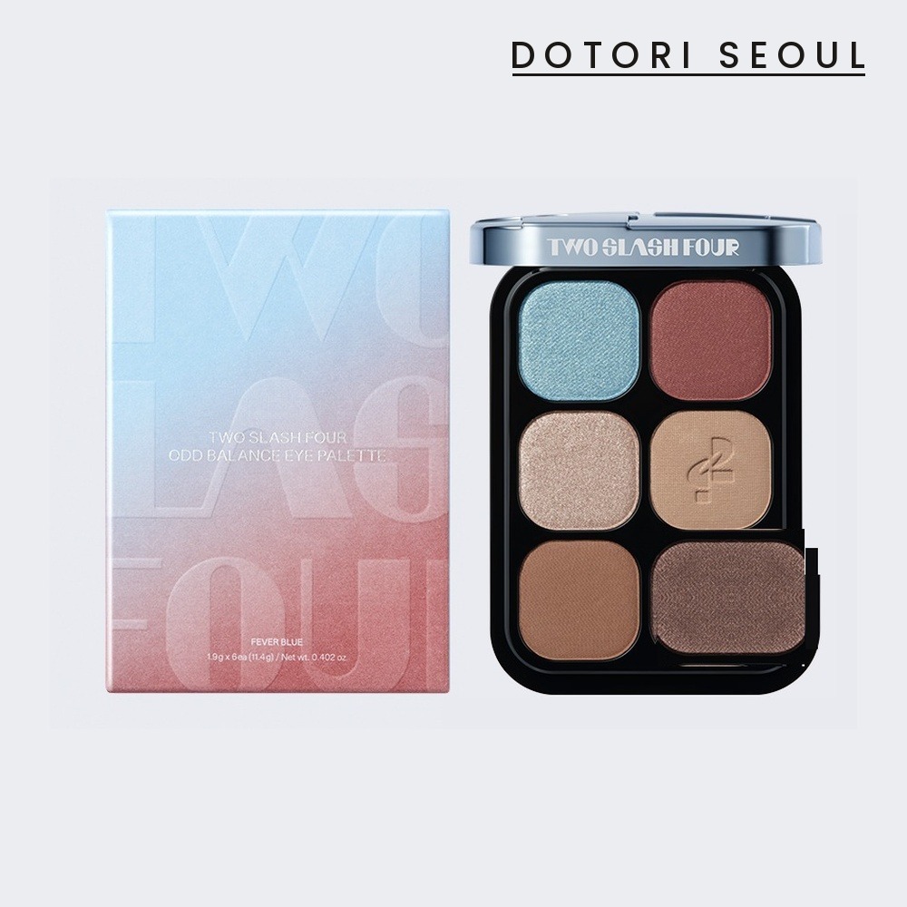 TWO SLASH FOUR Odd Balance Eye Palette (1.9g x6) (3 ตัวเลือก)