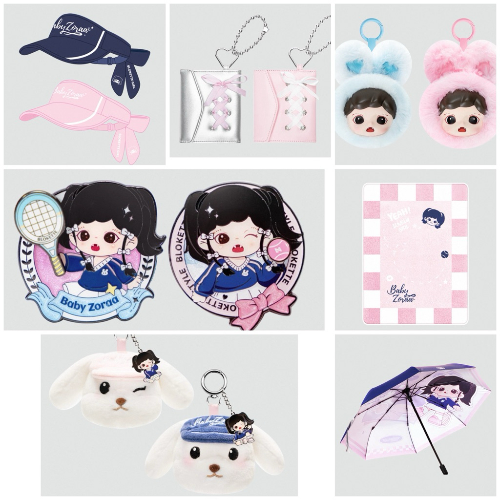 TNTSPACE BABY ZORA SWEET ESCAPE KUJI PRIZES