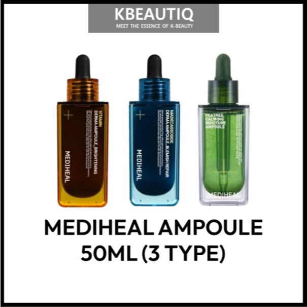 MEDIHEAL AMPOULE 50ML 3 TYPES