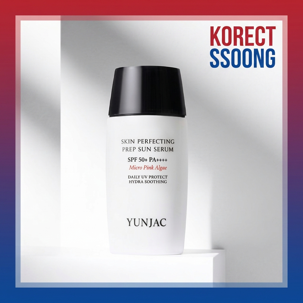 [K-Beauty] YUNJAC Skin Perfecting Prep Sun Serum 55ml SPF50+ Hydrating Makeup Base Primer