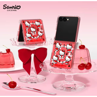 เคสแม่เหล็กใส Sanrio สําหรับปลอก galaxy z flip 8 7 / flip7