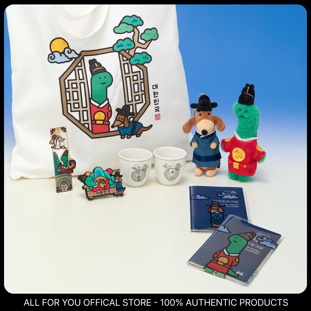 [Joguman Studio] Korea Edition MD Series – พวงกุญแจตุ๊กตาพิเศษ, ที่คั่นหนังสือโลหะ, ถ้วย Soju เซรามิค, กระเป๋า Eco, กระเป๋าสตางค์หนังสือเดินทาง, แม่เหล็ก