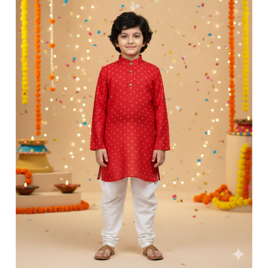 Kids Boys Kurta payjamas jabba - ชุดชาติพันธุ์อินเดีย - Deepavali