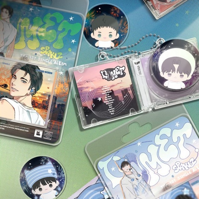 [SPAKLZ] NFC Mini CD Keyring